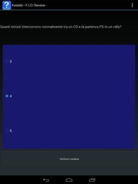 quiz regolamenti